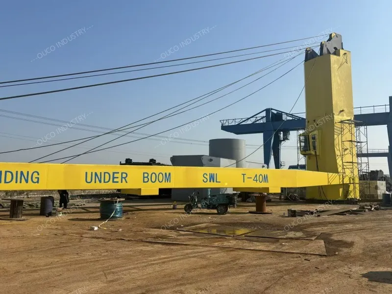 45T40M Port Crane ready for Assemble (1)