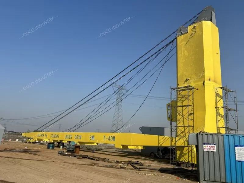 45T40M Port Crane ready for Assemble (2)