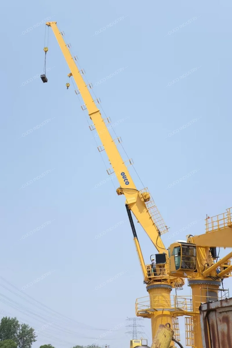 Luffing test loads