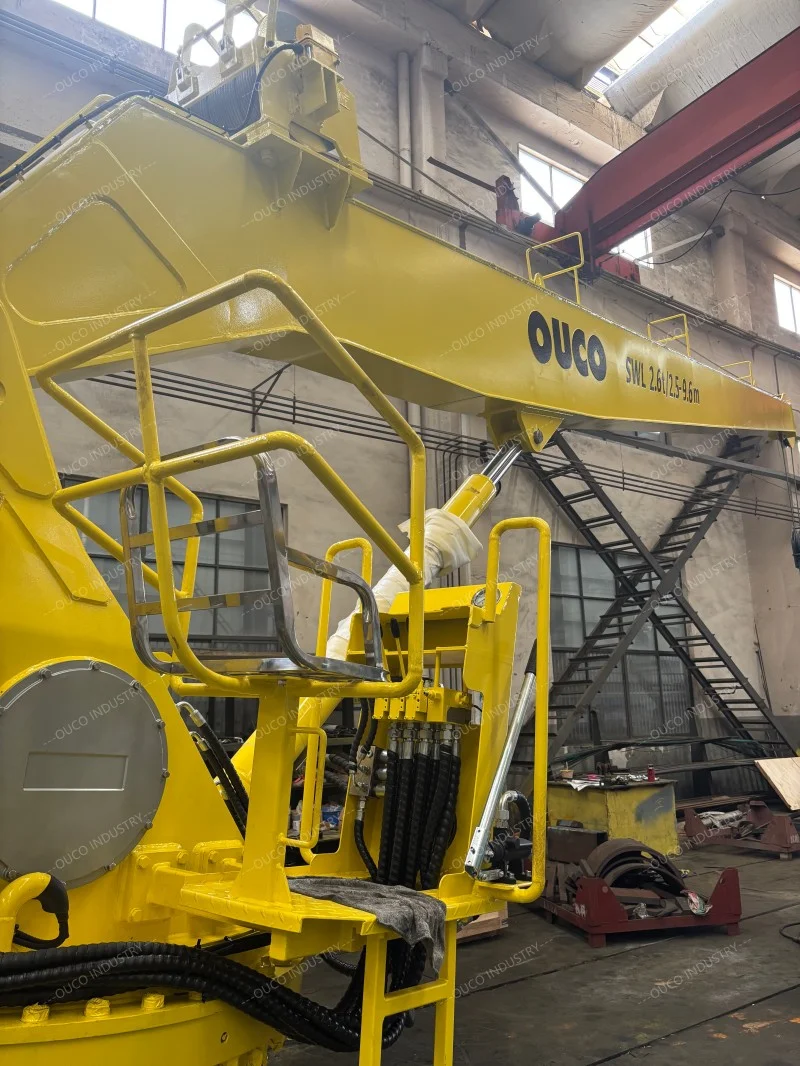 High standard painting system of crane
