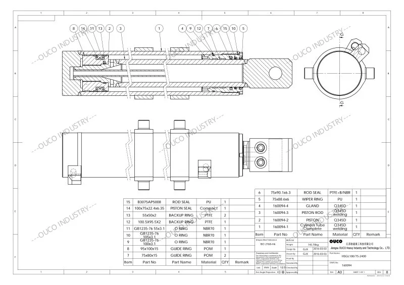 Drawing of OUCO Marine Cylinder (2)