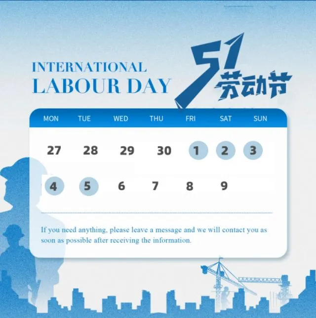 OUCO Labor Day Holiday Dates
