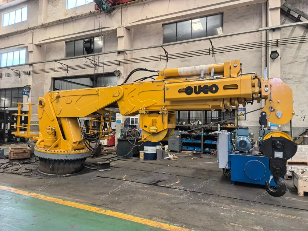 Factory load testing of OUCO KTB crane
