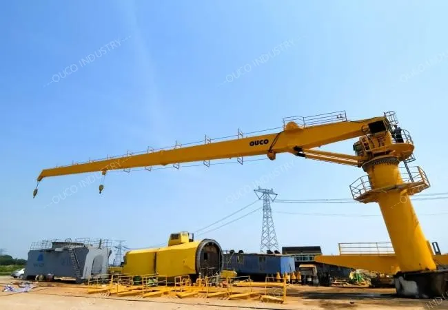 OUCO stiff boom crane