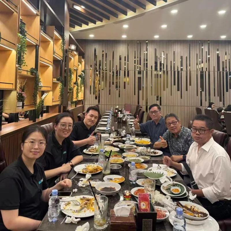 Post-Exhibition Dinner with Clients